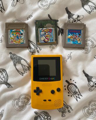 Gameboy color e giochi