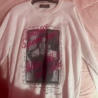 Felpa Dsquared2 “Studio 54 NY 1984” bianca unisex