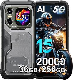 Smartphone rugged blackview xplore1 20000mh 5g new