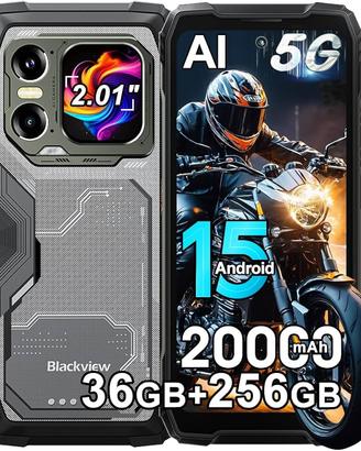 Smartphone rugged blackview xplore1 20000mh 5g new
