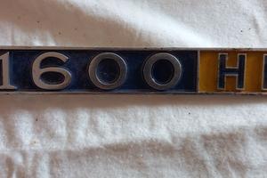 Stemma lancia Fulvia 1600Hf