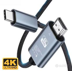 Adattatore USB-C a HDMI 4K – Nuovo