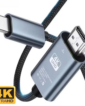 Adattatore USB-C a HDMI 4K – Nuovo