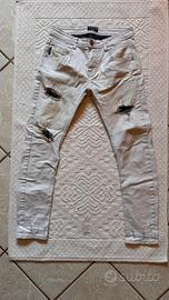 Jeans uomo bianco