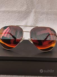 Luenx occhiali sole uomo a specchio