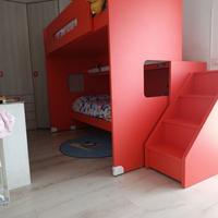 Cameretta a soppalco per bambini