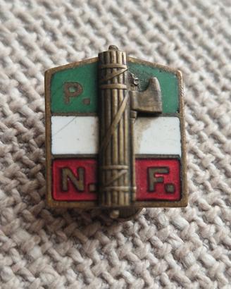 Spilla Distintivo Fascismo Fascista PNF Mussolini 
