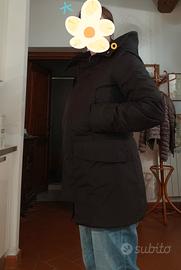 Peuterey donna nero con cappuccio 