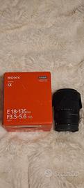 Obbiettivo Sony 18-135 oss