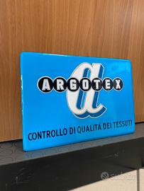 Insegna targa tabella vintage anni 70 80