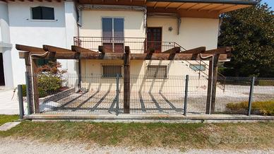 Struttura completa portico in legno