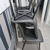 Sedie antracite da pranzo 