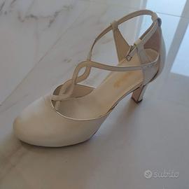 Scarpe da sposa in pelle