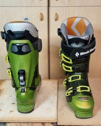 Scarponi black diamond 130 sci scialpinismo 