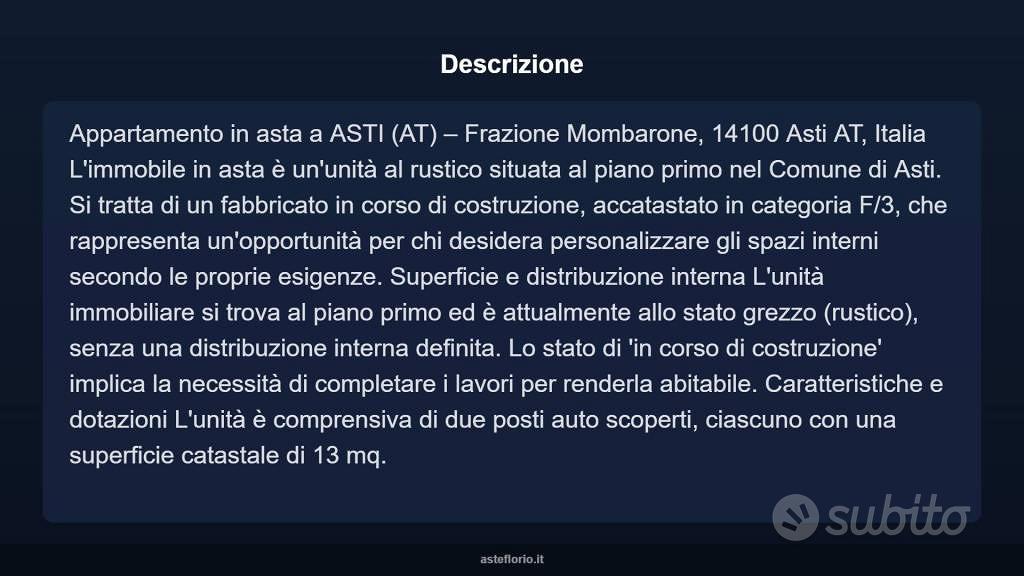Appartamento – Asti, Rione San Silvestro - Vista 2