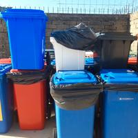 cassonetti rifiuti 120 litri e 60 litri nuovi
