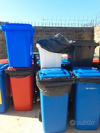 cassonetti rifiuti 120 litri e 60 litri nuovi