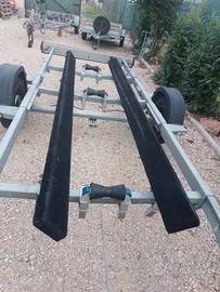ROLL BAR + LONGHERONI PER CARRELLO 