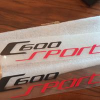 Adesivi codone scooter BMW C 600 Sport