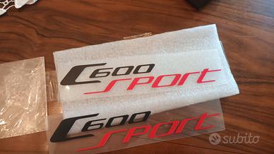 Adesivi codone scooter BMW C 600 Sport
