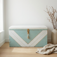 Baule vintage restaurato – stile rustico chic