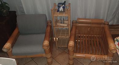 Salottino di bamboo
