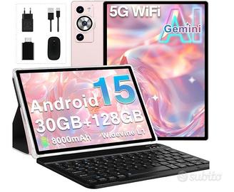 Tablet Android 10 Pollici 30gb RAM+128gb ROM/2tb