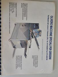 macchina taglia grissini