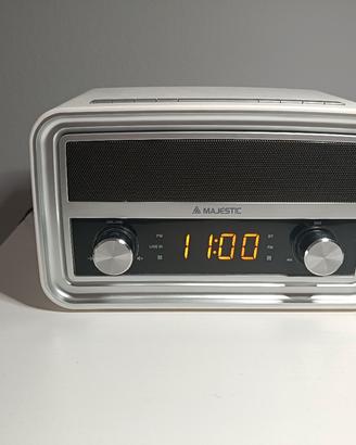 Radio sveglia vintage Majestic WR-139 BT