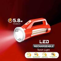 Torcia lampada led smd 5.8w ricaricabile luce