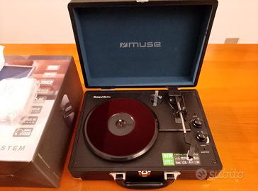 Giradischi a valigetta Muse MT-301, nuovo