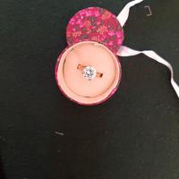 anello argento e zircone 