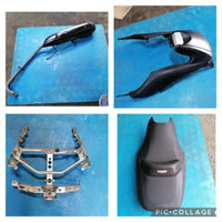 Telaietto anteriore alluminio tmax 530 2012 2016
