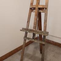 cavalletto da pittore vintage 