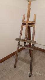 cavalletto da pittore vintage 