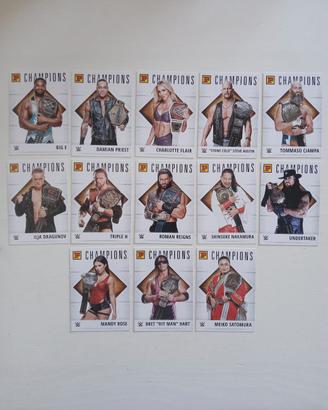 Trading Cards Wrestling Champions Gold