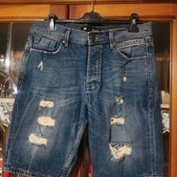 Pantalone corto jeans Denim Co. taglia 48