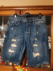 Pantalone corto jeans Denim Co. taglia 48