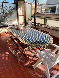 Tavolo in ferro battuto