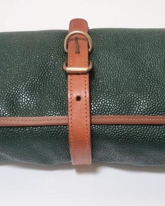 Kit per pulizia scarpe vintage portatile borsa