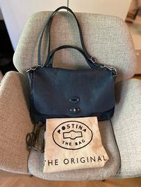 Postina Bag Zanellato taglia M BLU