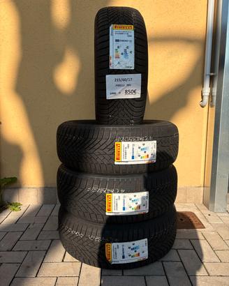 4 Gomme Nuove Invernali Pirelli 215/60 r17