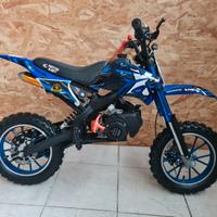 Mini cross per bambini 49cc ruota 10