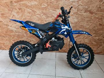 Mini cross per bambini 49cc ruota 10