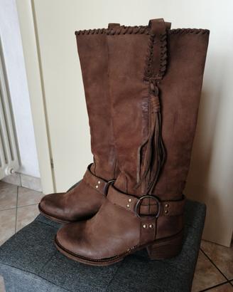 Stivali Twinset in pelle taglia 39