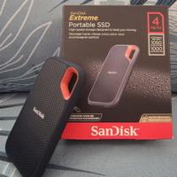 SSD SanDisk Extreme 4TB NVMe Garanzia 05/2028