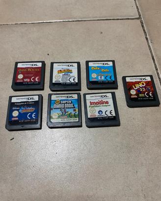 Lotto giochi nintendo ds