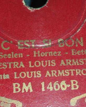 78 giri: louis armstrong etc