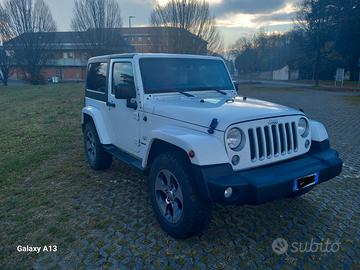 Jeep wrangler JK 2017  Sahara bianca 2.8 CRD