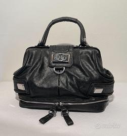 Borsa Guess Nera, in Pelle Vegana (Ostrich Leather